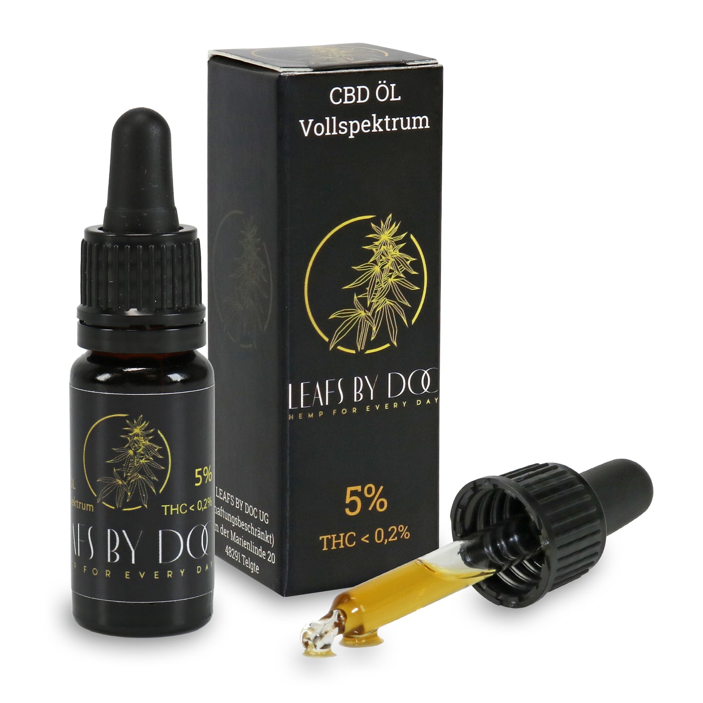 Vollspektrum CBD-ÖL 5%